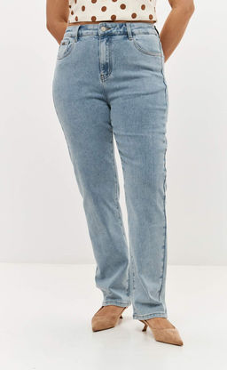Джинсы F612-01-571E l.blue - Fine joyce фото 9