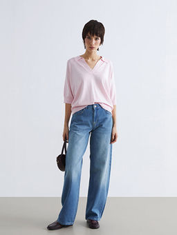 Balloon Fit Kad?n Jean Pantolon