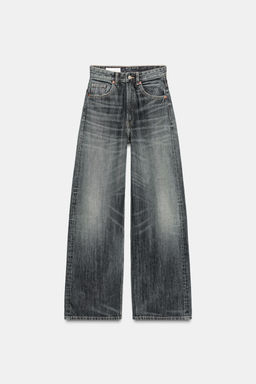 TRF EXTRA WIDE-LEG HIGH-WAIST JEANS - Zara фото 10