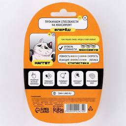 Головоломка металлическая «Прокачаем способности на максимум? Вместе с Наггет», на блистере