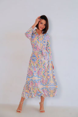 Martichelli Платье с принтом  фото 5