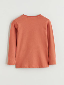 Bisiklet Yaka Y?lba?? Temal? Erkek ?ocuk Pijama ?st