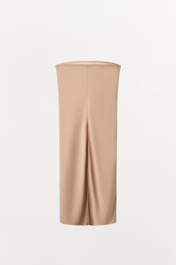 VESTIDO FORRO BANDEAU / rosa claro - Zara фото 6