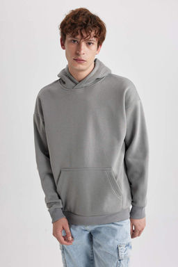 Базовый свитшот Oversize с капюшоном