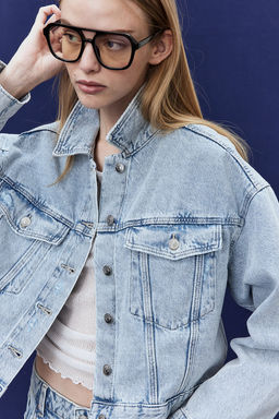 Cazadora denim corta - H&m фото 4