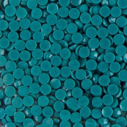 Страз неклеевой Zlatka OZM SS08 цветные 2.5 мм акрил 10 х 10 г в пакете с картонным еврослотом СК/Распродажа № 3139 т.зеленый