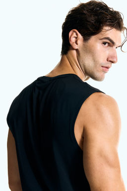 Camiseta de deporte con DryMove Muscle Fit - H&m фото 9