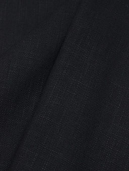 Конопля с хлопком-диагональ цв.Черный, СОРТ2, ш.1.4м, конопля-80%, хлопок-20%, 246гр/м.кв