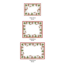 Скатерть новогодняя Этель Новогодняя сказка150х180см +/-3см с ГМВО, хл100%  фото 6