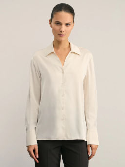 Атласная блузка / Zarina  фото 3