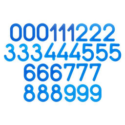 Касса цифр + знаки Calligrata «УЧИСЬ СЧИТАТЬ», 50 элементов