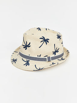 Bask?l? Erkek Bebek F?tr ?apka - Waikiki фото 3