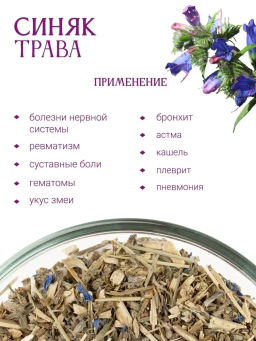 Синяк трава - Травы горного крыма фото 3