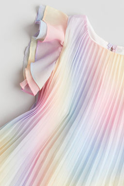 Vestido plisado de corte evase - H&m фото 2