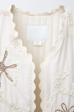 EMBROIDERED FLORAL WAISTCOAT - Zara фото 3