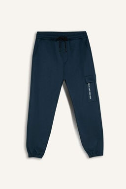 DeFactoFit Sporcu Jogger Esofman Alt? Standart Fit Uc Cepli Beli Bagc?kl? Lastikli Paca  фото 4