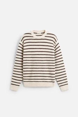 TEXTURED STRIPE SWEATER - Zara фото 5