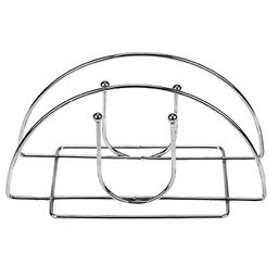 Салфетница хромированная U малый 6х13х7см (Китай) - Домашняя мода фото 2