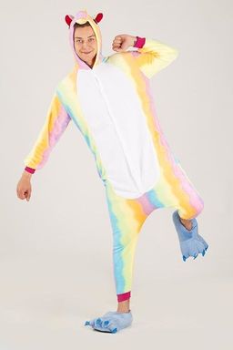 Пижама кигуруми Радужный Единорог