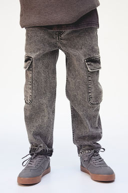 Relaxed Tapered Fit Jeans - H&m фото 2