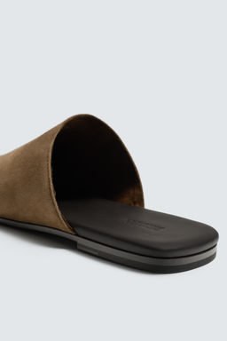ZUECO PIEL / Marr?n - Zara фото 6