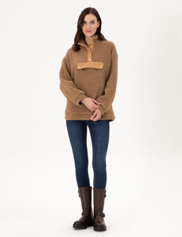 Camel Oversize Sweatshirt - Pierre cardin фото 4