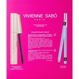 Vivienne Sabo Подарочный набор (тушь Cabaret Legende золотая Карандаш для глаз Liner Flirteur т.301) 2025  фото 7
