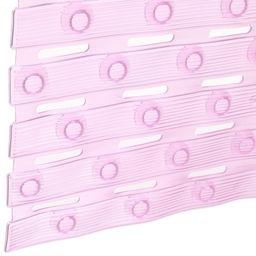 Коврик в ванну 67х37 "Сити" розовый