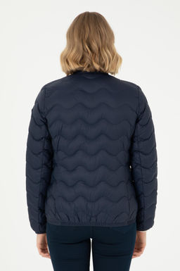 Женское темно-синее пальто - U.s. polo assn фото 6