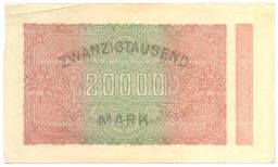 20000 марок 1923 года Германия