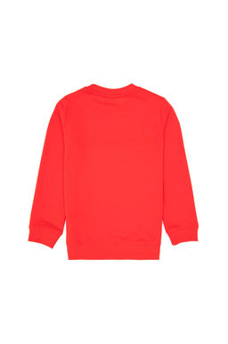 Erkek _ocuk K_rm_z_ Basic Bisiklet Yaka Sweatshirt Sepette S_rpriz _ndirim - U.s. polo assn фото 2