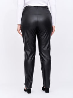 Брюки из эко-кожи ZBB32209BLK01 - Артесса фото 7