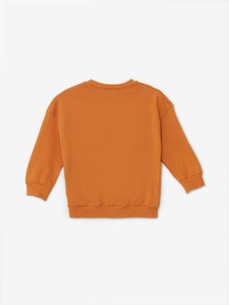 Bisiklet Yaka Uzun Kollu Bask?l? Erkek Bebek Sweatshirt - Waikiki фото 2