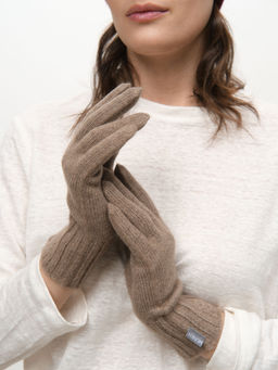 Перчатки из кашемира 31126 капучино