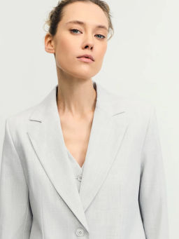 Однобортный жакет прямого кроя ZR2604012502-60 / Zarina  фото 9