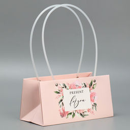 Пакет для цветов For you dear , 24 х 12 х 12 см - Дарите счастье фото 2