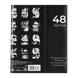 Набор предметных тетрадей 48 листов, Комикс Аниме, 12 предметов - Calligrata фото 26