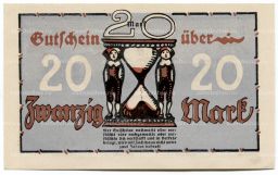 20 марок 1919 года Германия Нотгельд (Имменштадт)