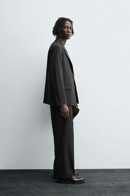 TEXTURED SUIT BLAZER - Zara фото 4