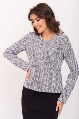 ЗЛАТА Жакет М 3243/серый