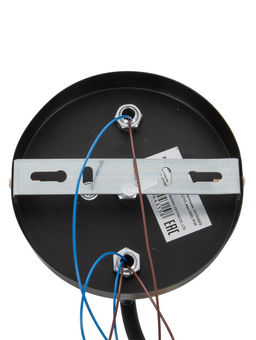 Люстра XA1634B/3, 3×60 Вт, E27, чёрная