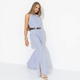 Комбинезон лёгкий, Проникновение в образ (полоска, с поясом) - Charutti фото 24