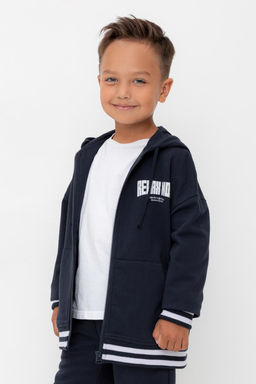 КР 302758-1/индиго к569 джемпер (толстовка) для мал - Crockid фото 4