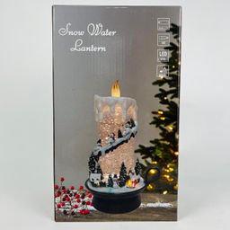 Новогодний декор Свеча стекло 24 см в ассортименте (арт. K-21) - Ип лебедев о.ю фото 4