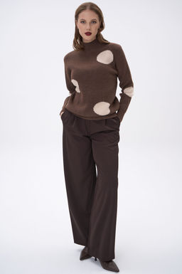 Свитер Зои (шоколадный) - Эльза фото 18