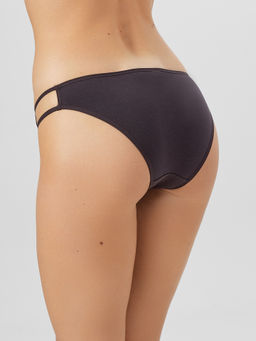 Цена за 2 штуки! Трусы слипы женские коричневые - Mark formelle фото 3