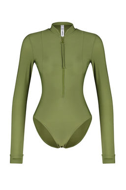 TRENDYOLMILLA Siyah Fermuarl? Uzun Kollu Regular Mayo TBESS24MA00142  фото 6