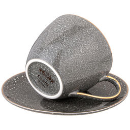 ЧАЙНАЯ ПАРА LEFARD GRAIN 275 МЛ СЕРАЯ  фото 5