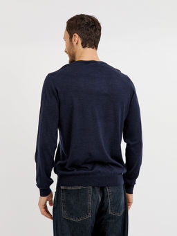 джемпер мужской базовый из шерсти - Glenfield фото 8