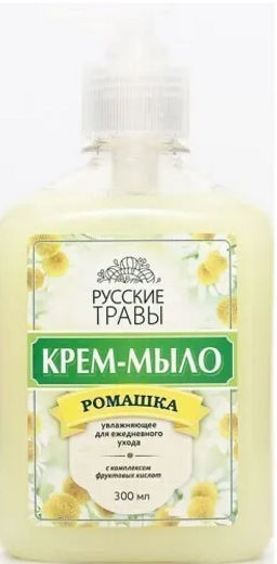 ### РУССКИЕ ТРАВЫ жидк.крем-мыло 300мл дозатор Ромашка